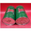 Image 2 : 2 Full Castrol Motor Oil Cans