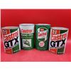 Image 1 : 4 Full Castrol Motor Oil Cans