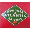 Image 1 : Porcelain New York & Atlantic Railway Sign