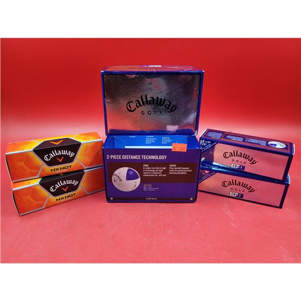 Lot of Callaway Golf Balls (HX Hot Plus, CB 1)