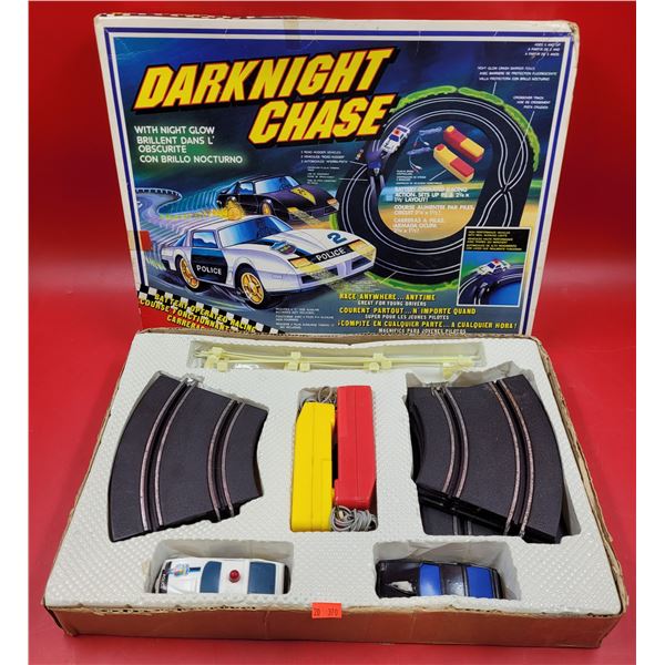 Tyco Darknight Chase Night Glow Electric Slot Car Racing Set