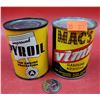 Image 1 : Full Improved Pyroil Can & Full Mac's Gasoline Additive Can