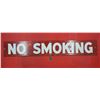 Image 1 : Red Porcelain No Smoking Sign
