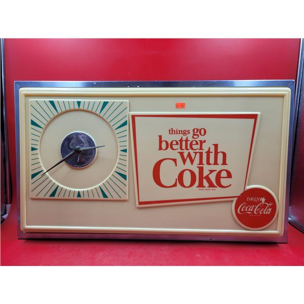 VTG Things Go Better With Coke Wall Clock