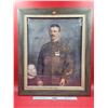 Image 1 : Framed Original Soldier Oil Painting