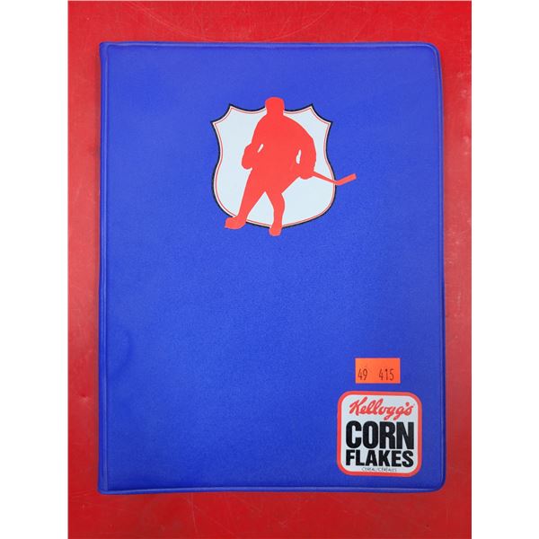 Binder of Assorted Hockey Cards (Clark, Roy, etc.)