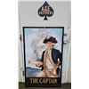Image 1 : Large Metal Hand-Painted "The Captain" Pub Sign