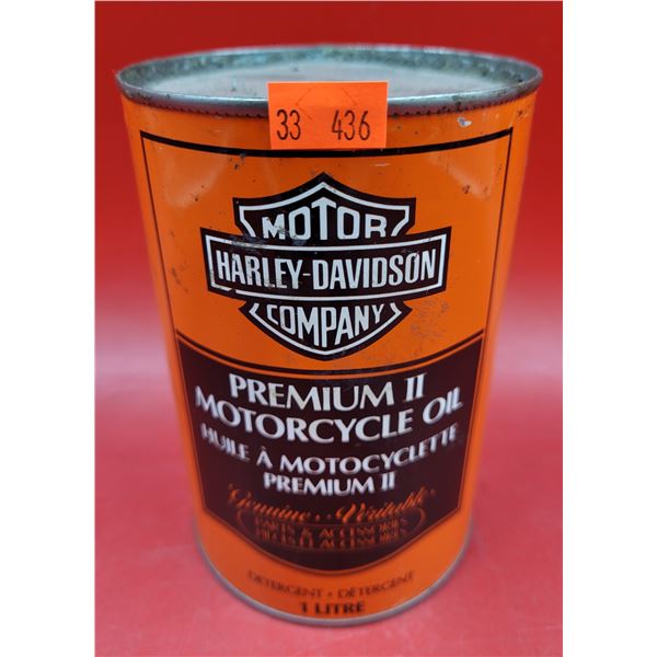 Harley-Davidson Premium II Motorcycle Oil Can