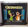 Image 1 : VTG Double-Sided Guinness "The Academic" Pub Sign