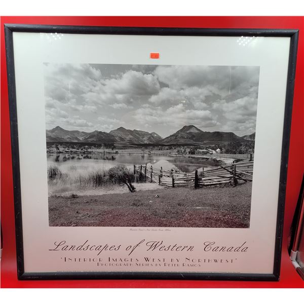 Framed Landscapes of Western Canada Print