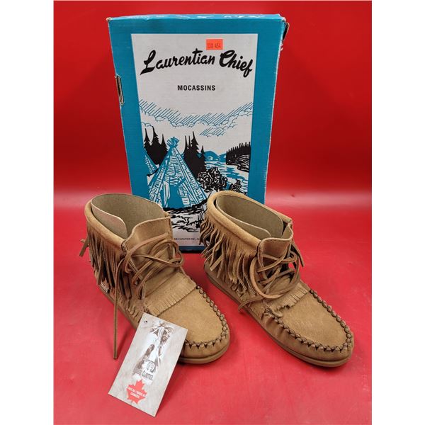New Laurentian Chief Moccasins Made in Canada