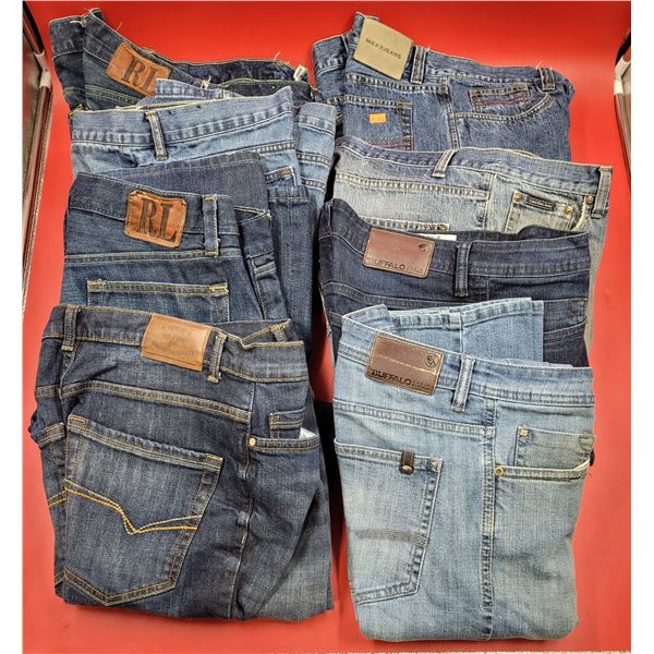 Lot of Men's Jeans w/ Ralph Lauren, Mexx, & More