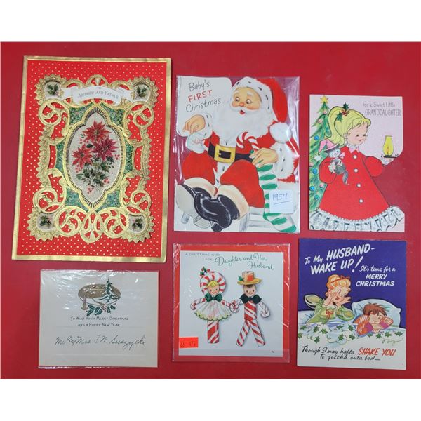 Lot of VTG Christmas Cards