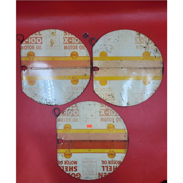 3 VTG Handcrafted Maple Syrup Lids (Made of Oil Cans)