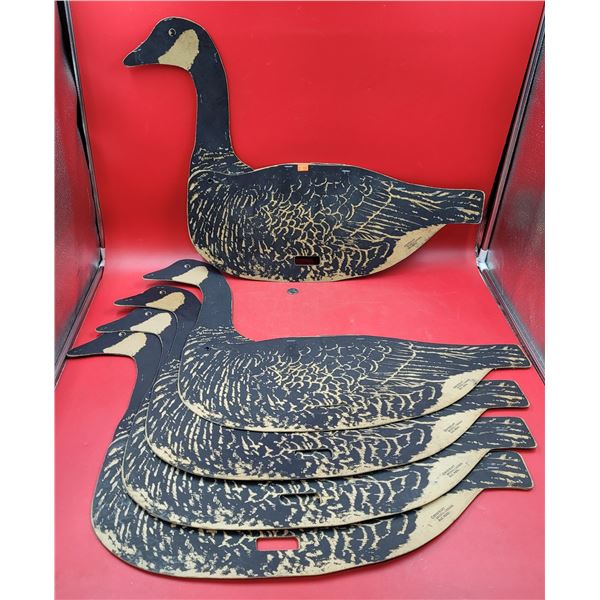 Lot of VTG Boxcraft Folding Canada Goose Decoys