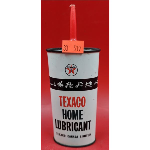 Texaco Home Lubricant Can