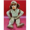 Image 1 : VTG Monkey Plush w/ Plastic Face & Ears