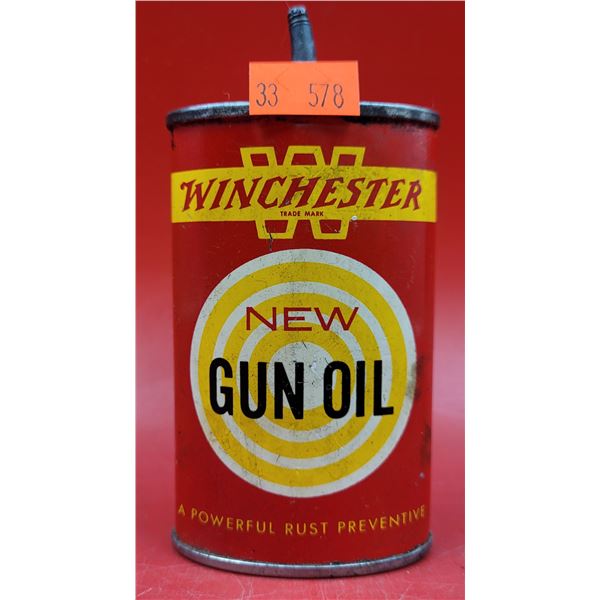 Winchester Gun Oil Tin