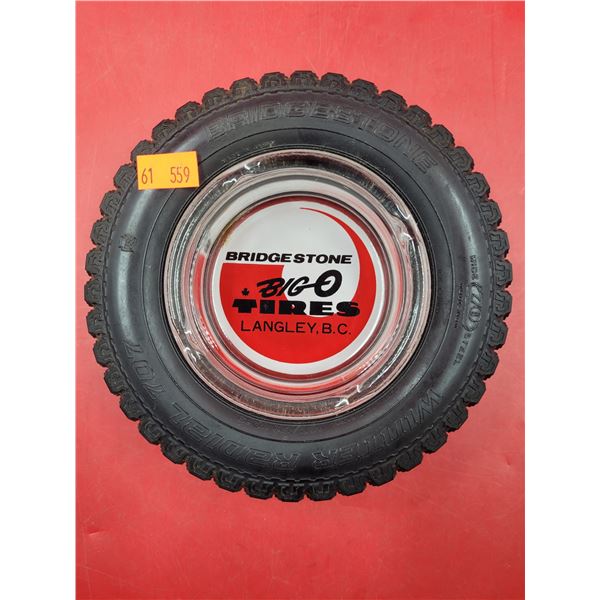 Bridgestone Langley, BC Tire Ashtray