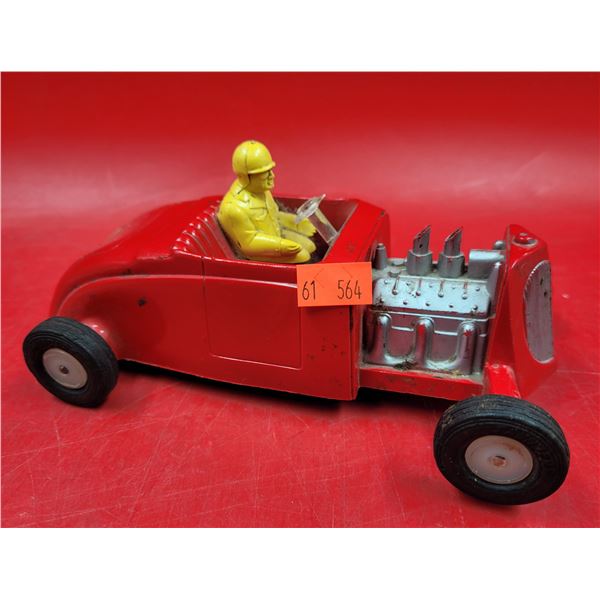 Hard Plastic Hot Rod Friction Car