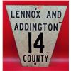 Image 1 : Lennox & Addington County Road Sign