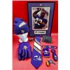 Image 1 : Vikings Collectibles Lot w/ Framed Print, Tie, Gloves, Bottle Openers, & More
