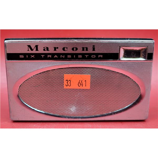 VTG Marconi 2101 Six Transistor Radio