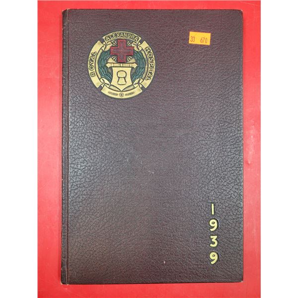 1939 Royal Alexandra Hospital Book