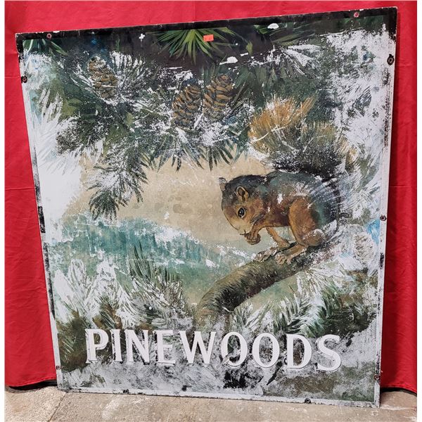 Metal Pinewood Sign