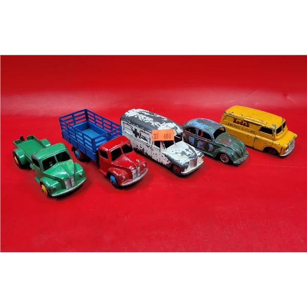 5 VTG Dinky Toys Diecast Vehicles