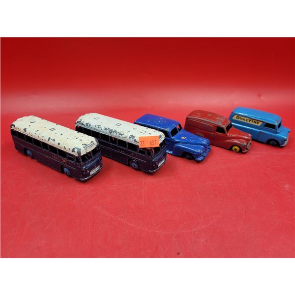 5 VTG Dinky Toys Diecast Vehicles