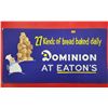 Image 1 : 1959 Dominion At Eaton's Advertising Poster
