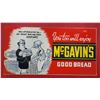 Image 1 : VTG McGavin's Good Bread Advertising Sign