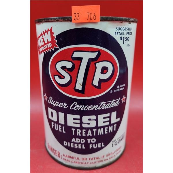 Full VTG STP Diesel Fuel Treatment Can