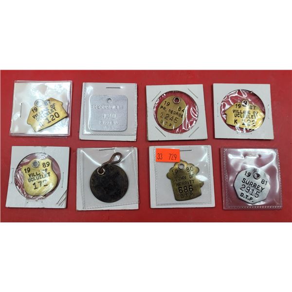 Lot Of VTG Dog Tags