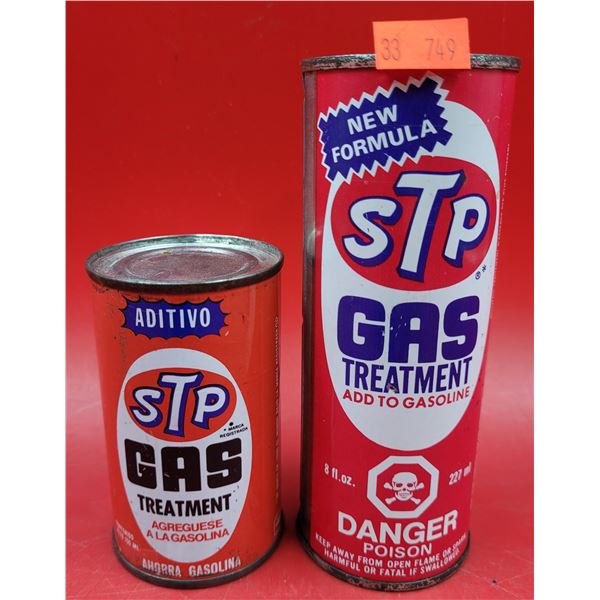 2 Full VTG STP Gas Treatment Cans
