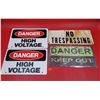 Image 1 : Lot of Metal Danger & No Trespassing Signs