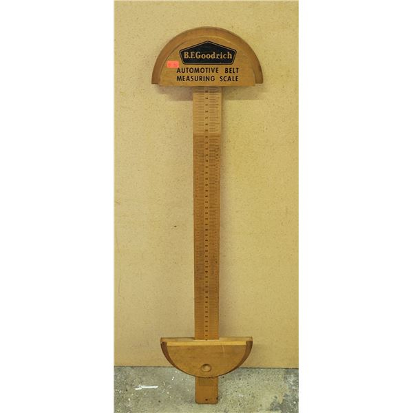 BF Goodrich Automotive Belt Measuring Scale