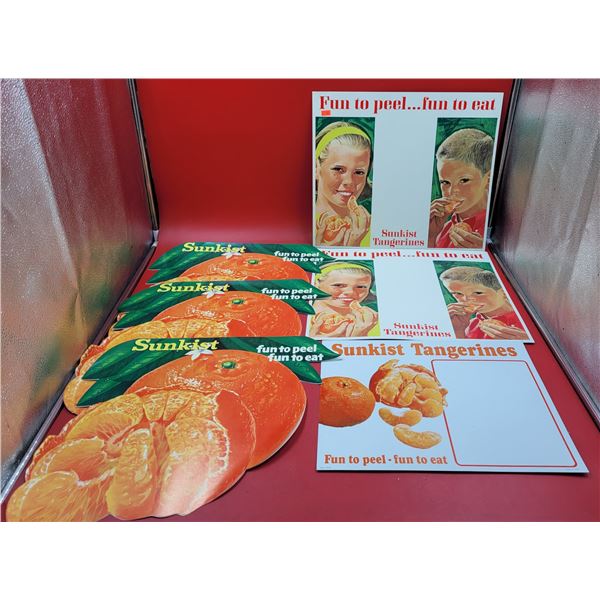 Lot of VTG Sunkist Advertising