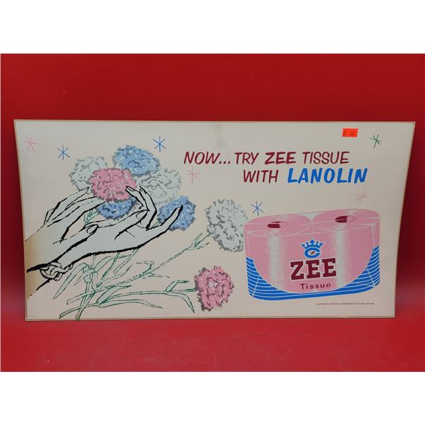 VTG Zee Tissue Advertising Sign