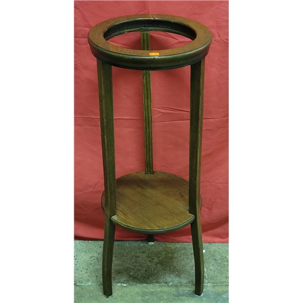 Wooden 2-Tier Plant Stand