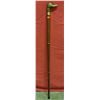 Image 1 : Wooden Walking Stick w/ Brass Duck Head Handle
