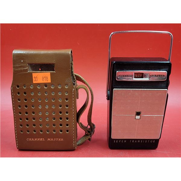 VTG Channel Master 7 Transistor Radio w/ Case