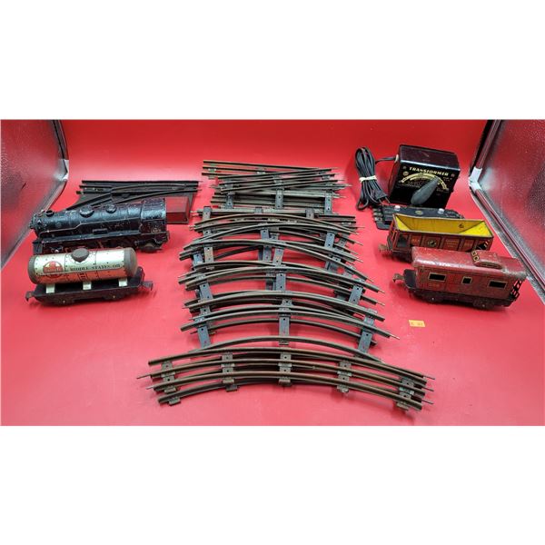 Model Railroad Lot w/ Model Trains & Tracks