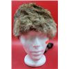 Image 3 : Rabbit Skin & Raccoon Tail Cap Made in Canada