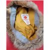Image 4 : Rabbit Skin & Raccoon Tail Cap Made in Canada