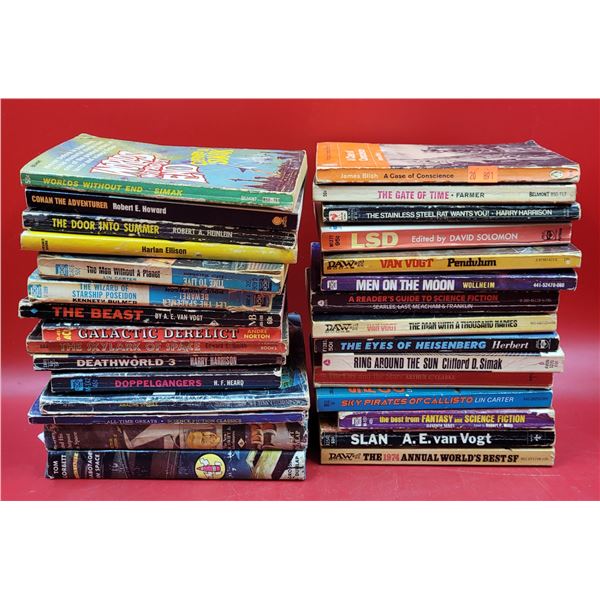 Lot of Mostly VTG Science-Fiction & Fantasy Books
