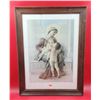 Image 1 : Framed "The Infant Jesus" Print by Leon Perrault