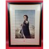 Image 1 : Framed "Her Majesty Queen Elizabeth II" Print by Pietro Annigoni