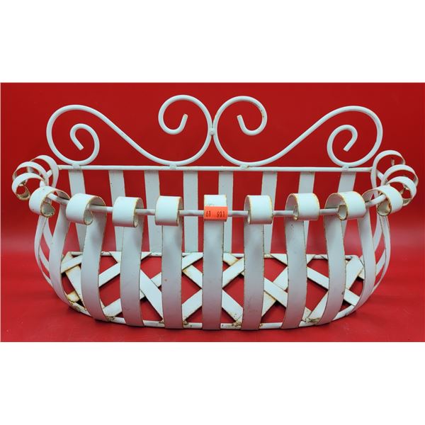 Wrought Iron Plant/Flower Basket